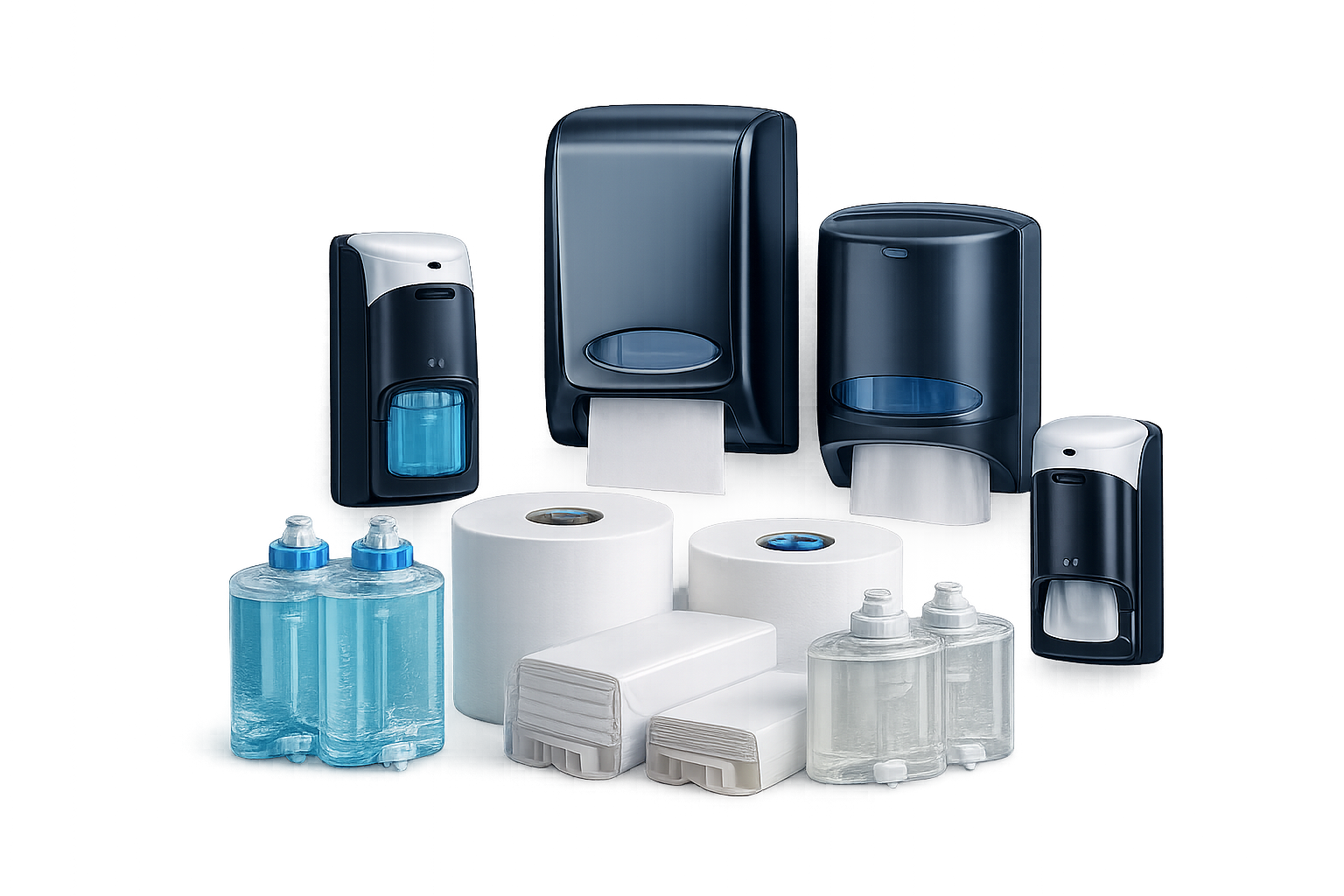 Paper towel dispenser fitment and refill compatibility